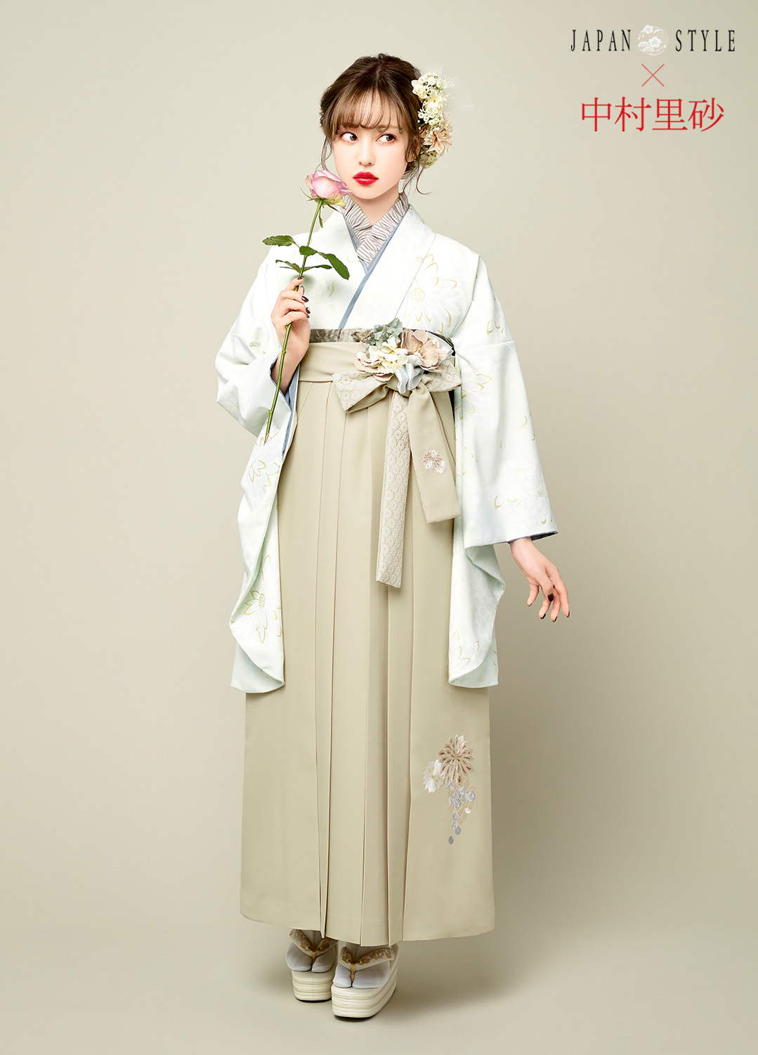 卒業袴：JAPAN STYLE×中村里砂