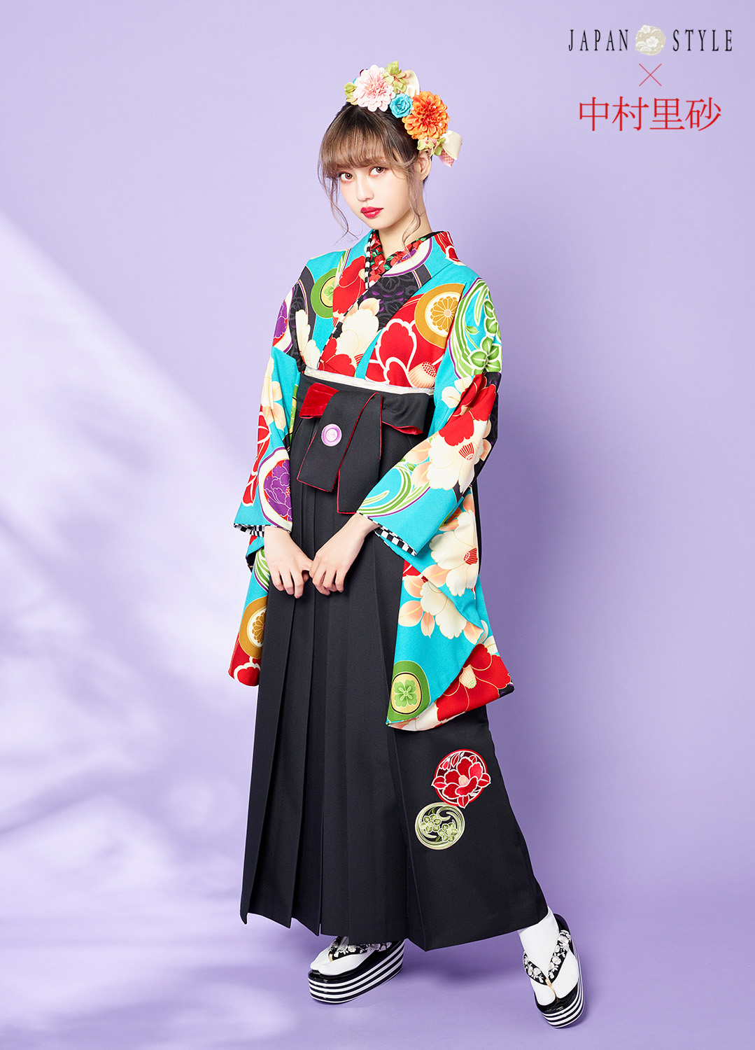 卒業袴：JAPAN STYLE×中村里砂
