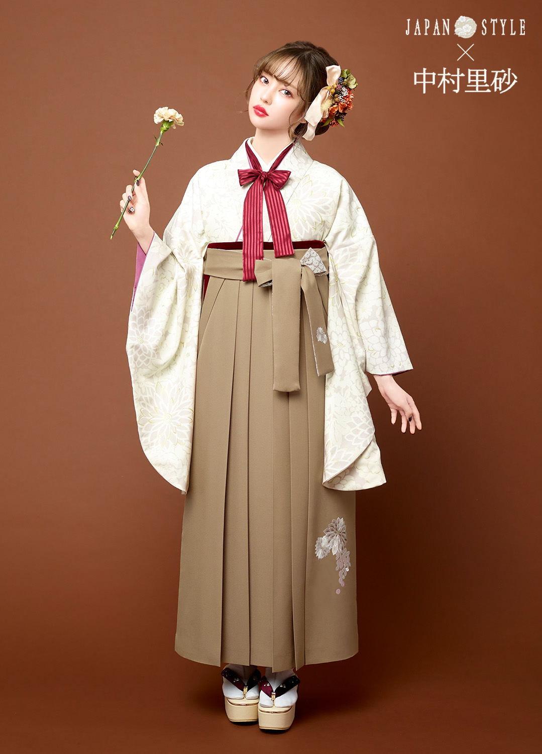 卒業袴：JAPAN STYLE×中村里砂