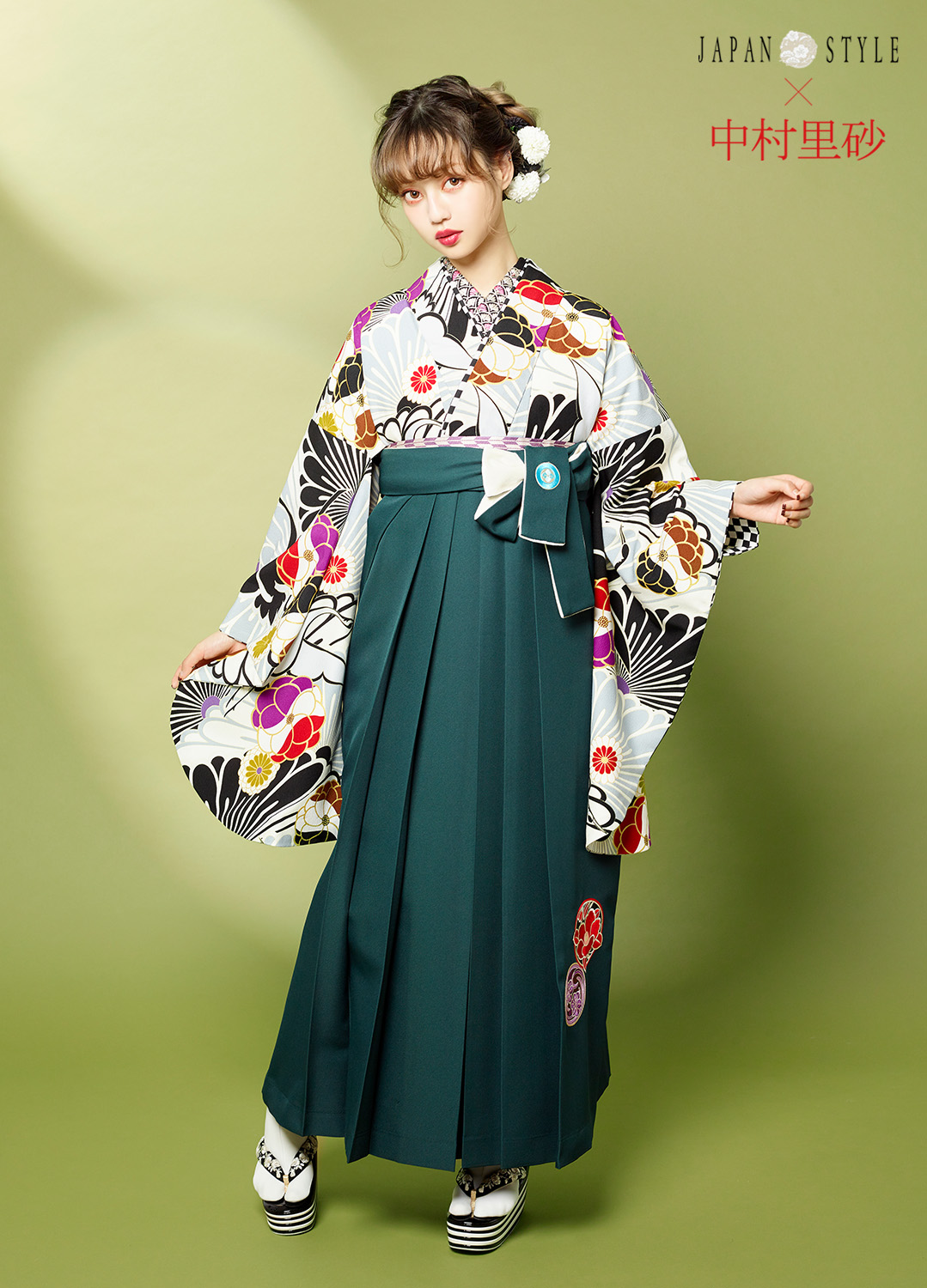 卒業袴：JAPAN STYLE×中村里砂
