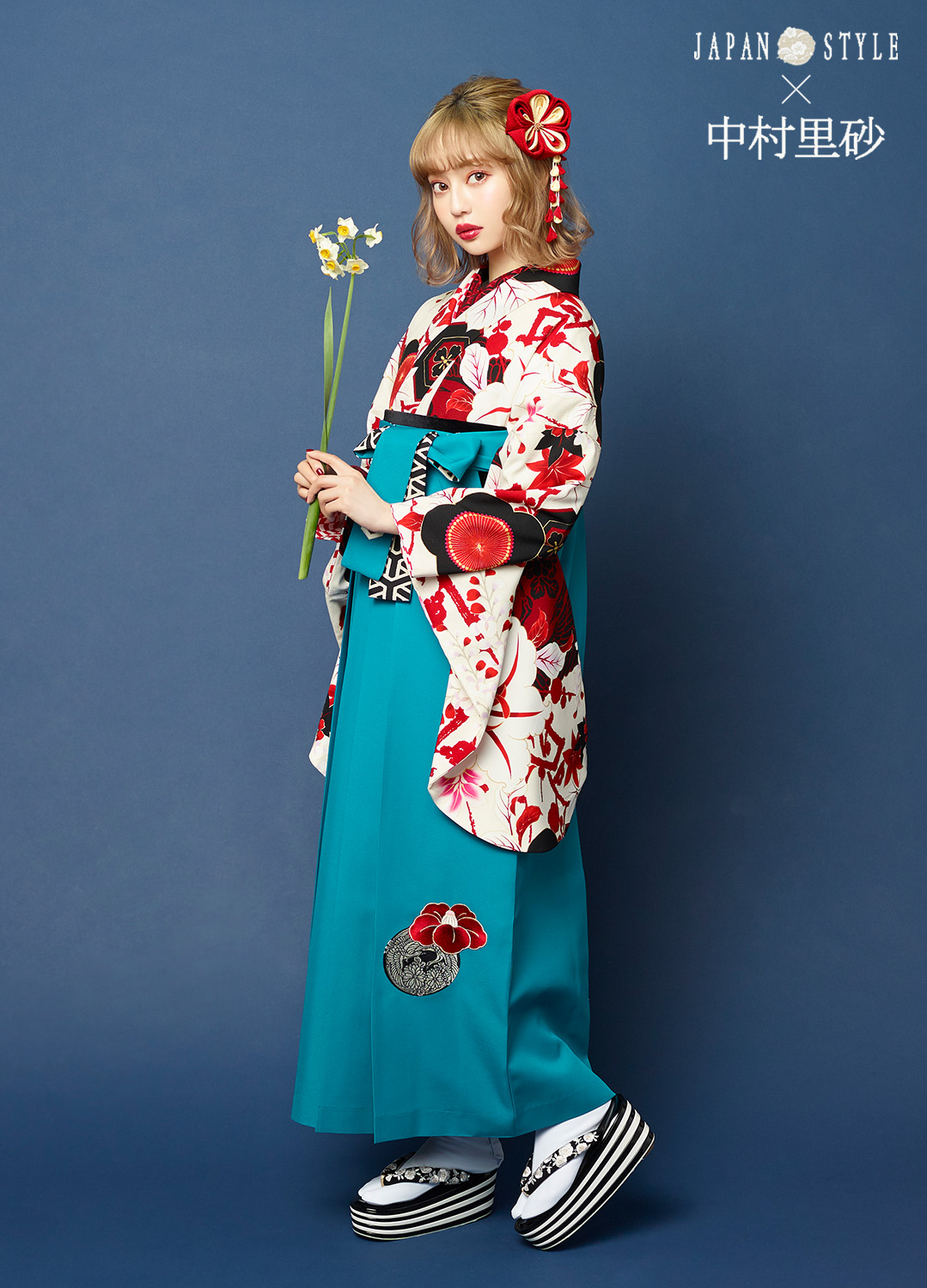 卒業袴：JAPAN STYLE×中村里砂