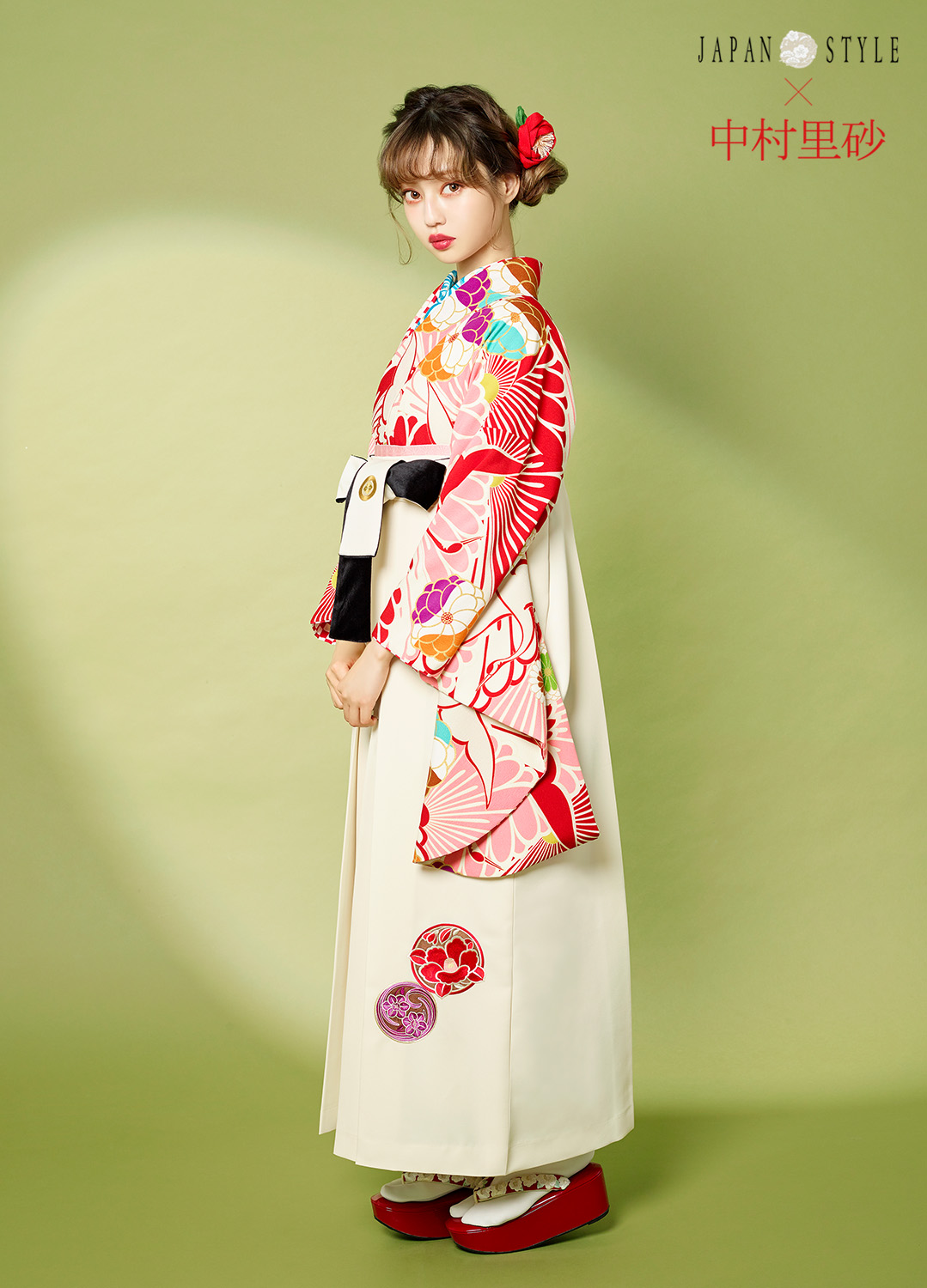 卒業袴：JAPAN STYLE×中村里砂
