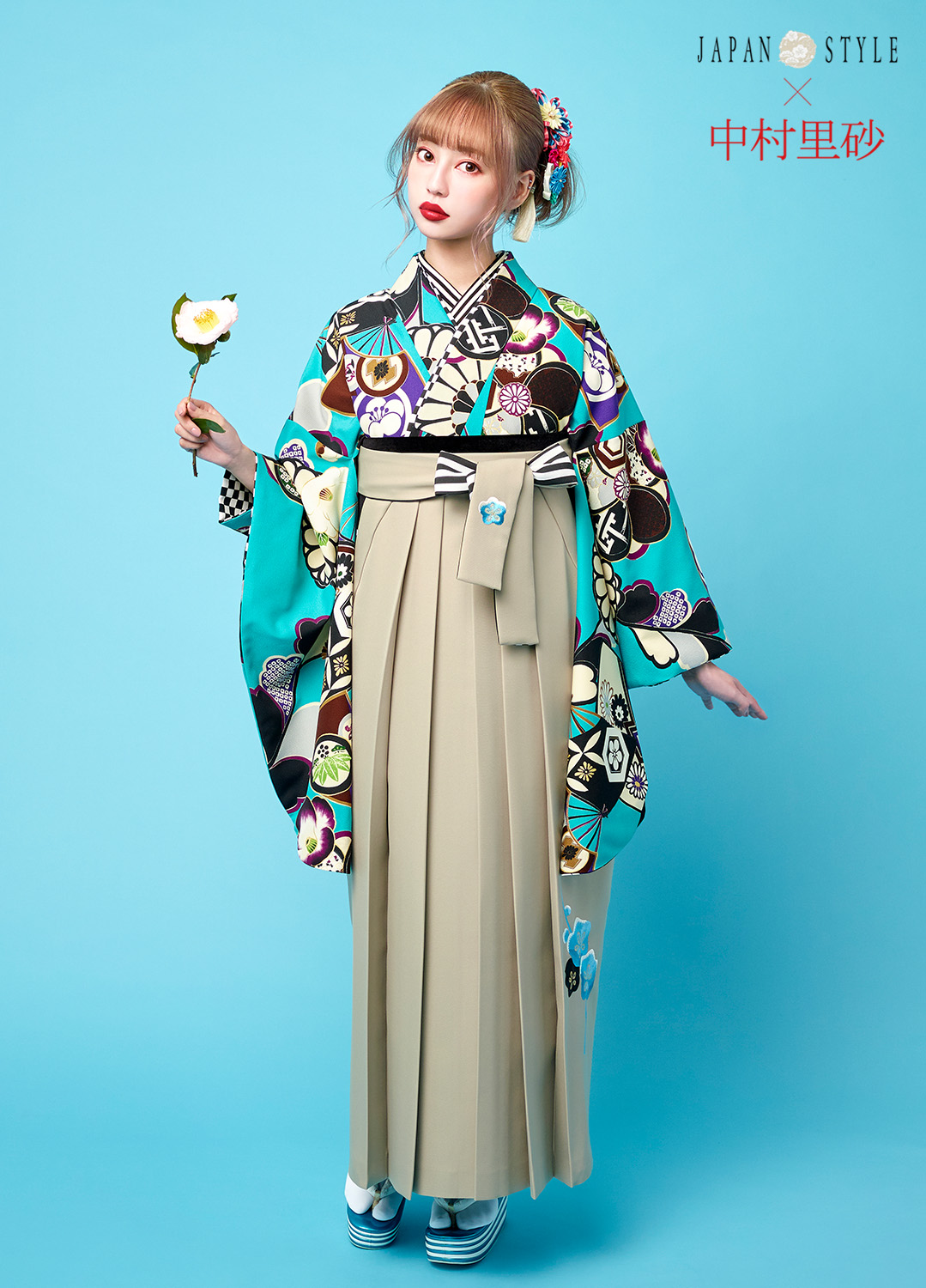 卒業袴：JAPAN STYLE×中村里砂