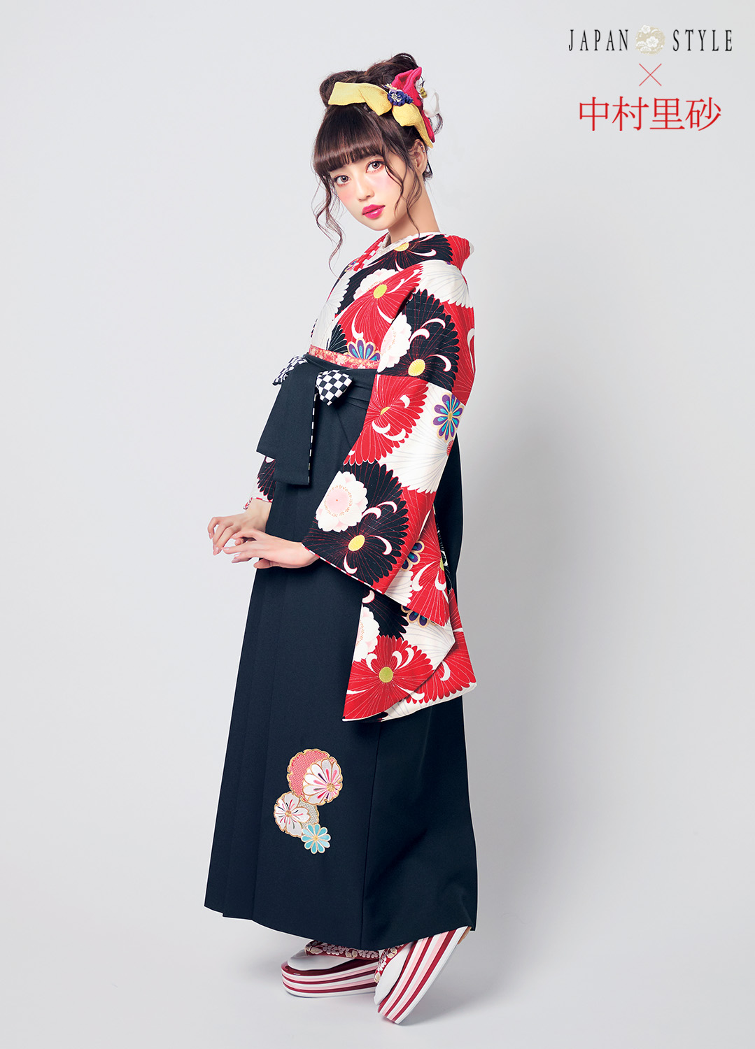 卒業袴：JAPAN STYLE×中村里砂