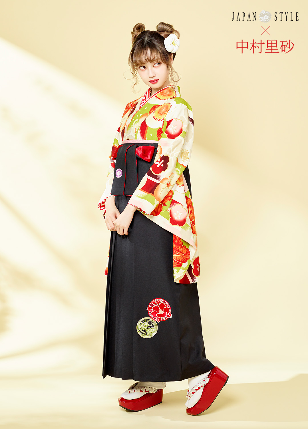 卒業袴：JAPAN STYLE×中村里砂