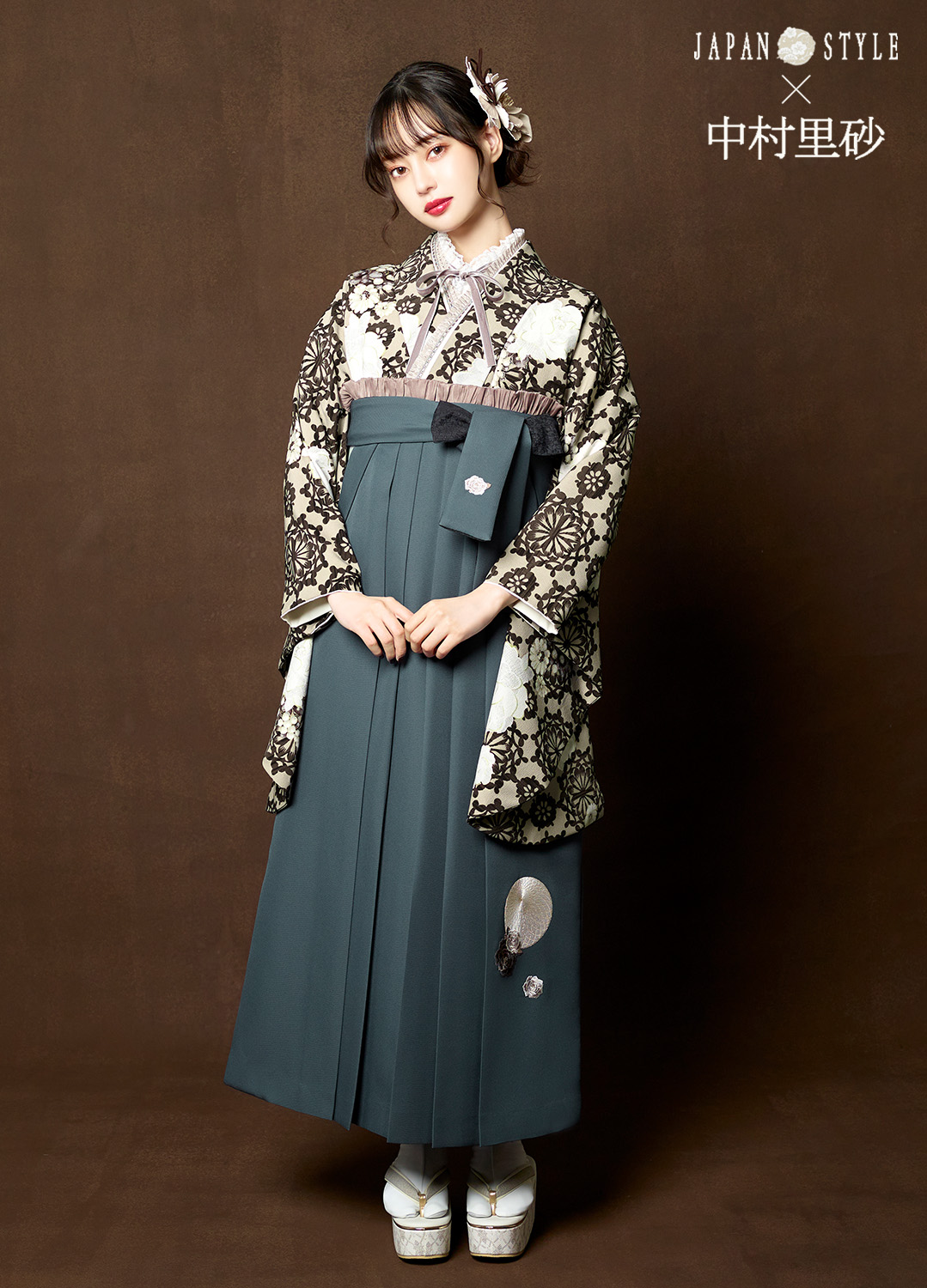 卒業袴：JAPAN STYLE×中村里砂
