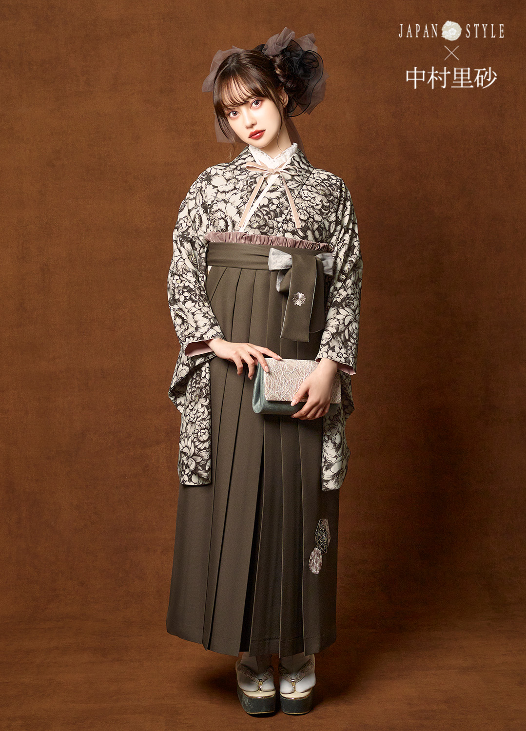 JAPAN STYLE×中村里砂　卒業袴画像
