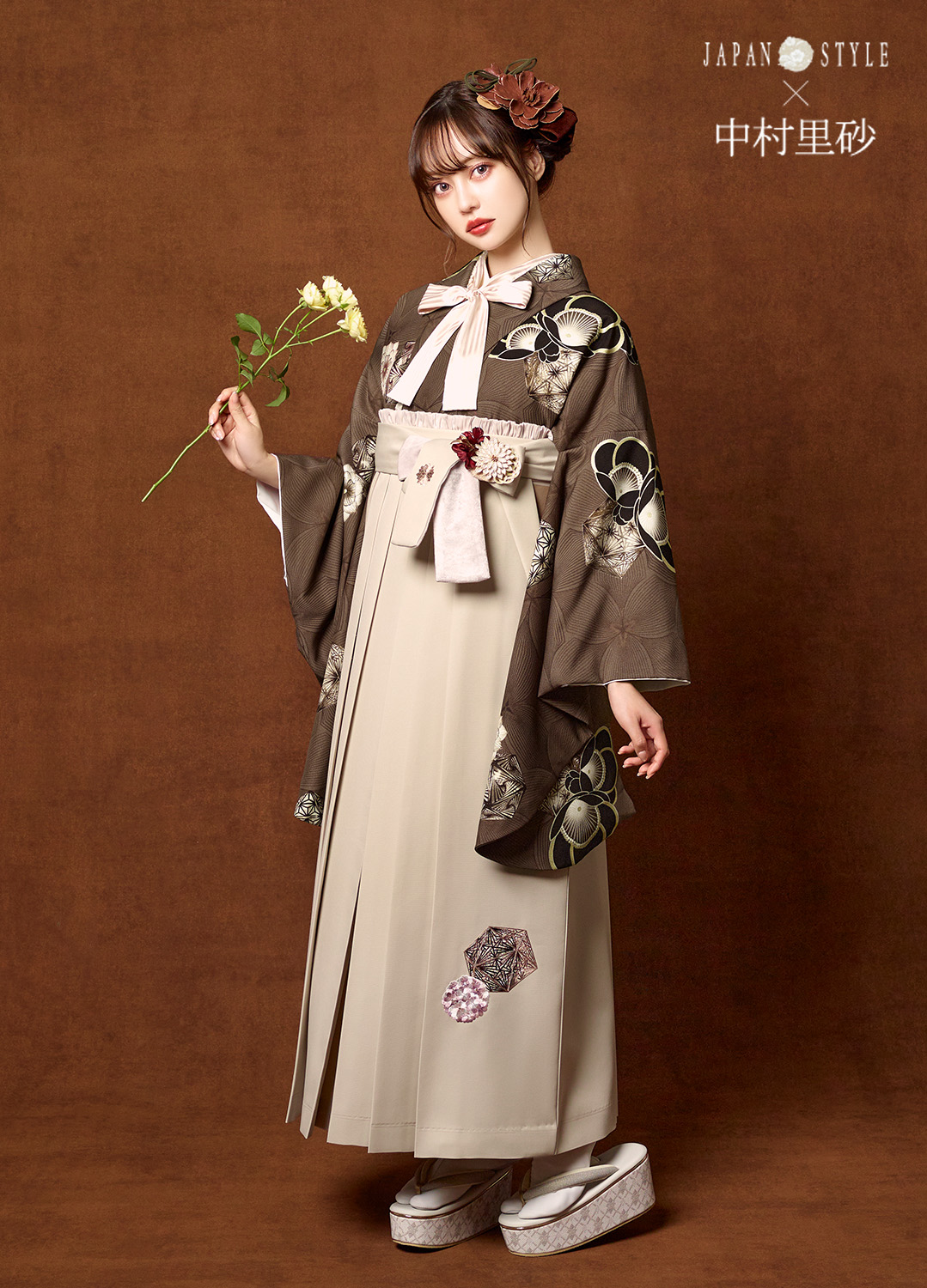 JAPAN STYLE×中村里砂　卒業袴画像