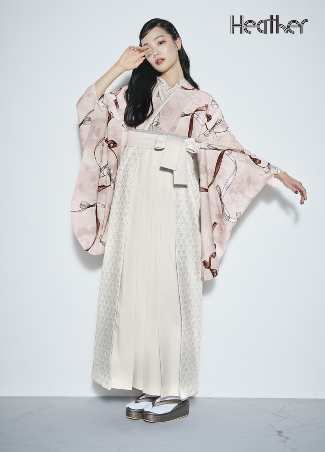 卒業袴：Heather