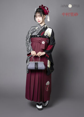 卒業袴：JAPAN STYLE×中村里砂