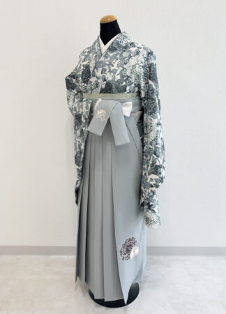 グレー・水色・白